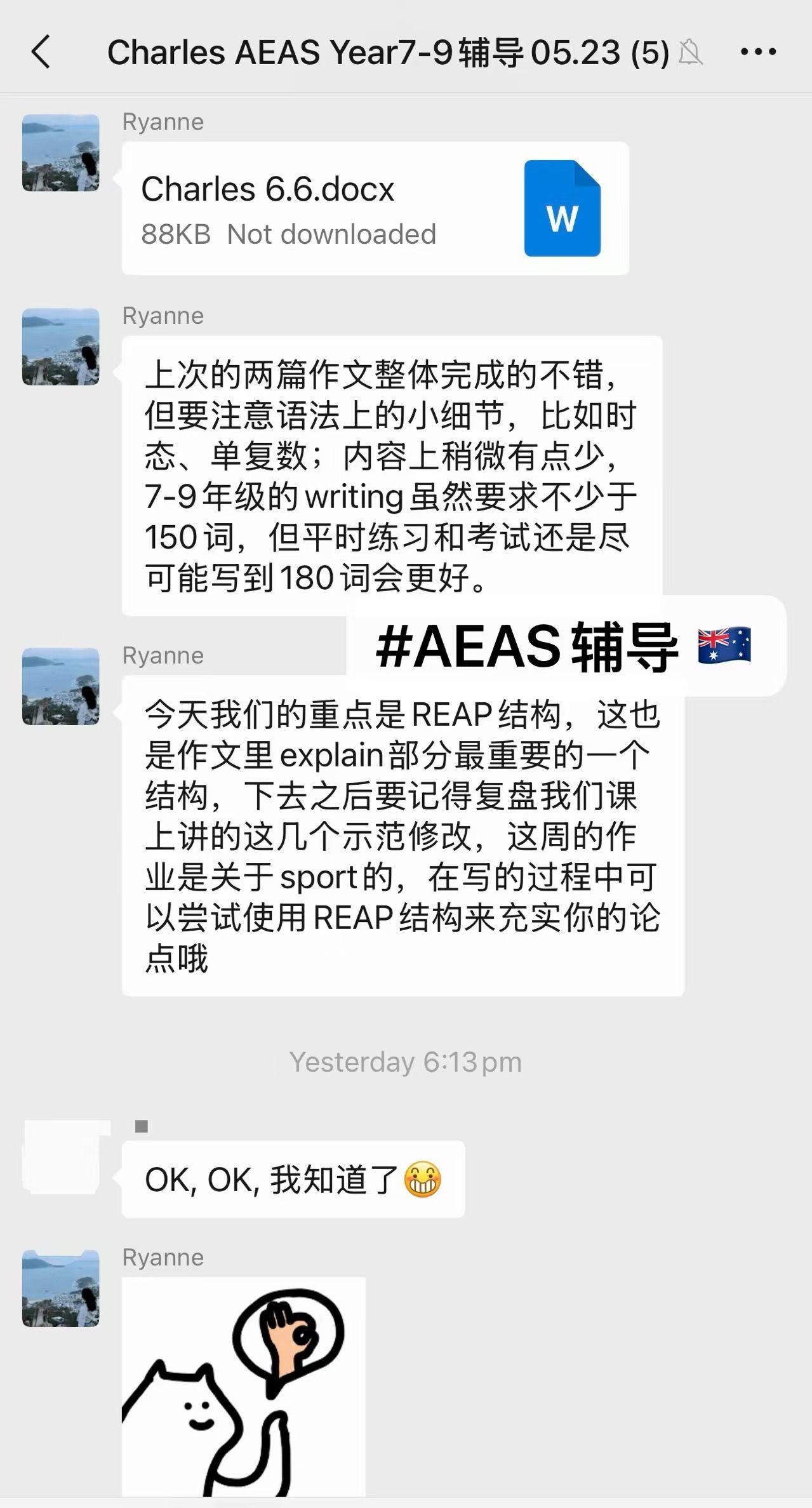 AEAS 课程辅导
